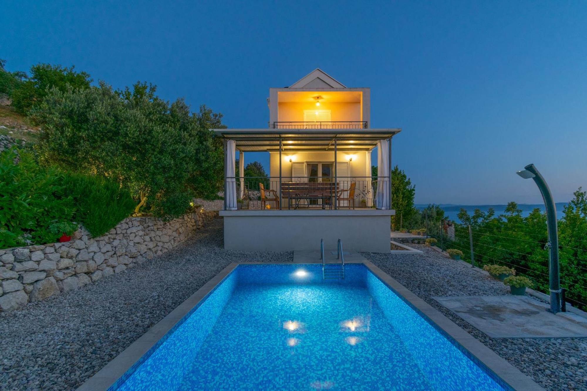 Villa With Sea View Podgora Exterior photo